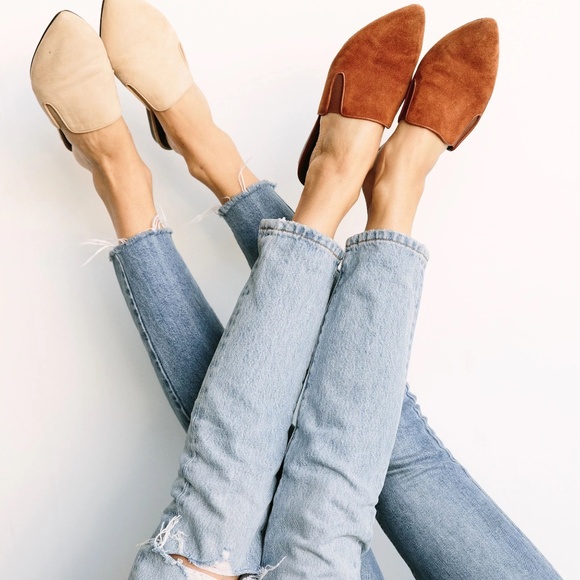 Jenni Kayne Brown Suede Mules - Picture 4 of 11